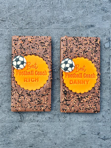 Best Football Coach Chocolate Bar