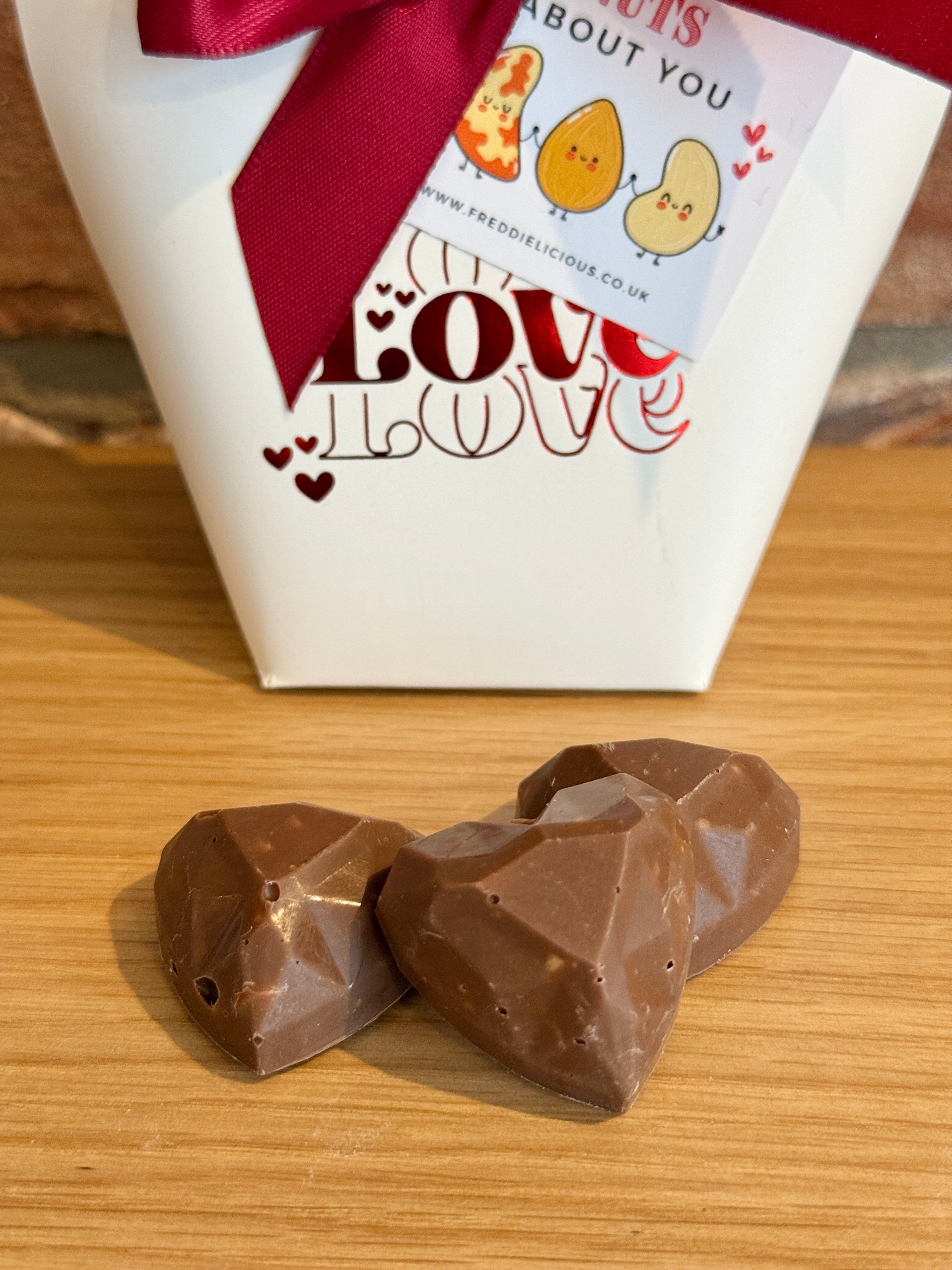 *New* Nuts About You Heart Chocolates