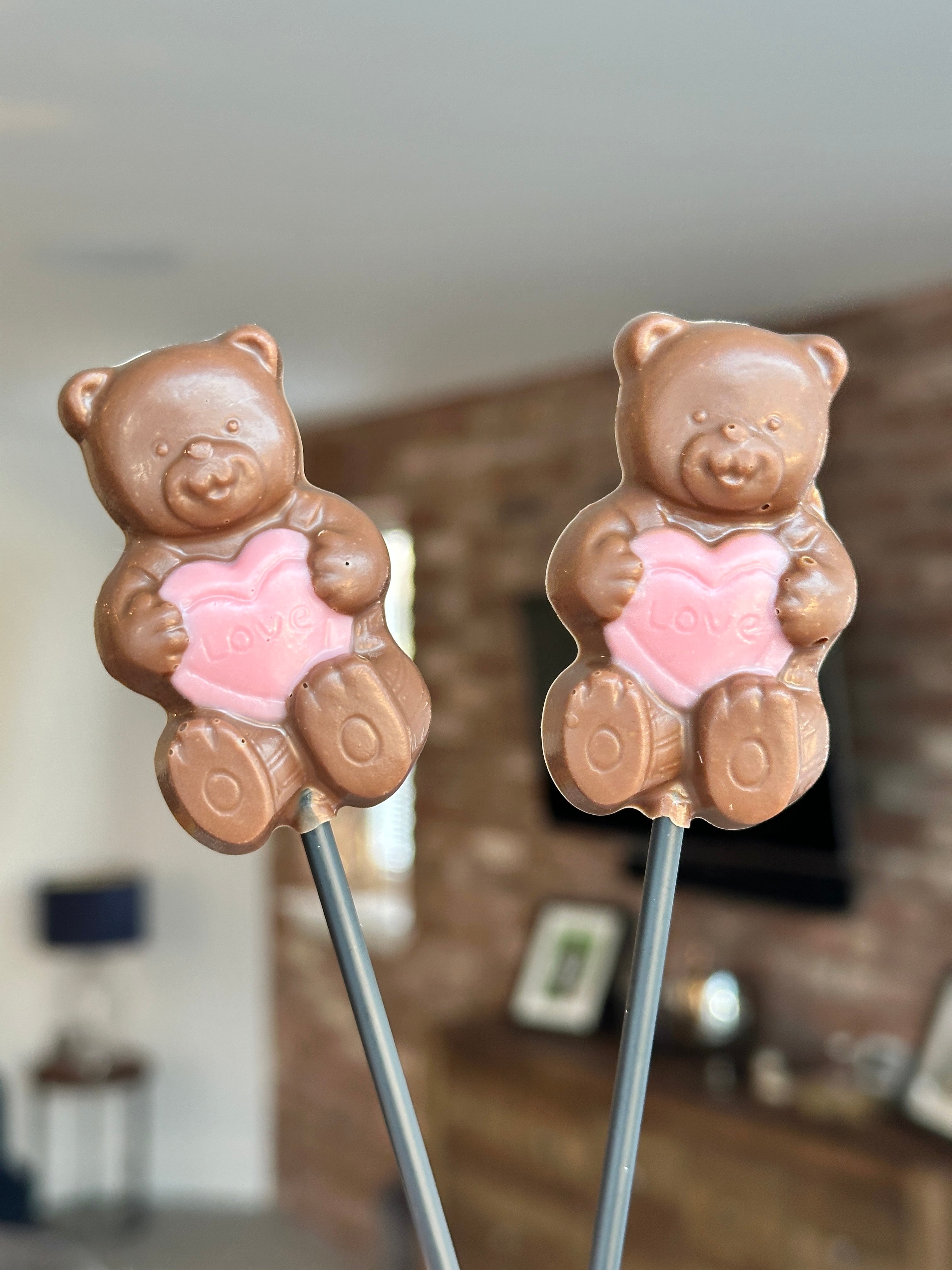 Valentine’s Teddy Bear Lollipop