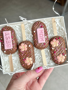 Mother’s Day Chocolate Pops