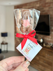 Valentine’s Teddy Bear Lollipop