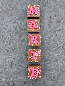 Personalised Square Letter Chocolates