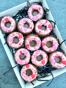 Valentine’s box of Love Doughnuts