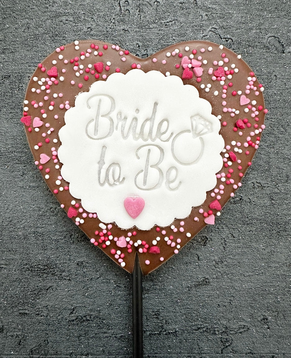 Large ‘Bride to Be’ Heart Lollipop