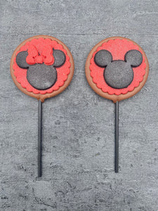 Minnie & Micky Mouse Round Lollipop
